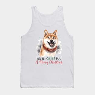 Christmas Shiba Pun Tank Top